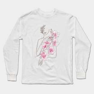 Springtime is Devine Nymph Long Sleeve T-Shirt